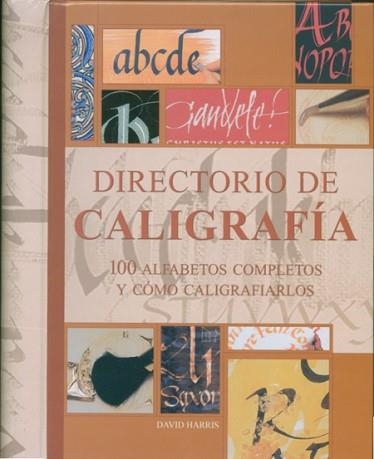 DIRECTORIO DE CALIGRAFÍA | 9788495376466 | HARRIS, DAVID | Llibreria Aqualata | Comprar llibres en català i castellà online | Comprar llibres Igualada