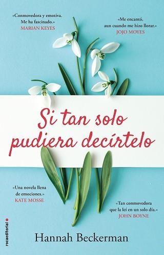 SI TAN SOLO PUDIERA DECÍRTELO | 9788417805210 | BECKERMAN, HANNAH | Llibreria Aqualata | Comprar llibres en català i castellà online | Comprar llibres Igualada