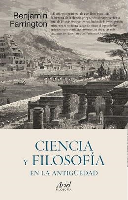 CIENCIA Y FILOSOFÍA EN LA ANTIGÜEDAD | 9788434431591 | FARRINGTON, BENJAMIN | Llibreria Aqualata | Comprar llibres en català i castellà online | Comprar llibres Igualada