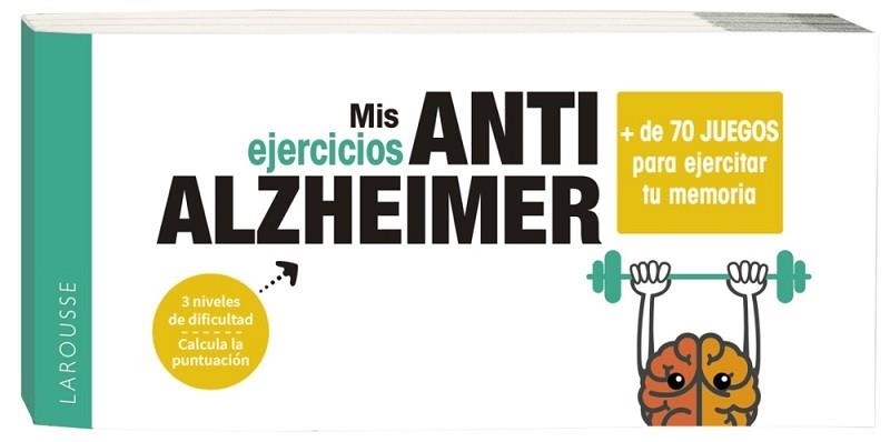 MIS EJERCICIOS ANTI ALZHEIMER | 9788417720902 | LAROUSSE EDITORIAL | Llibreria Aqualata | Comprar llibres en català i castellà online | Comprar llibres Igualada