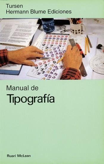 MANUAL DE TIPOGRAFIA | 9788487756344 | MCLEAN, RUARI | Llibreria Aqualata | Comprar llibres en català i castellà online | Comprar llibres Igualada