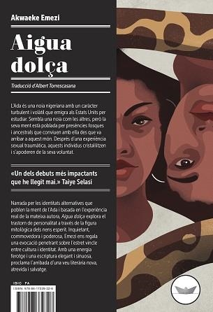 AIGUA DOLÇA | 9788417339326 | EMEZI, AKWAEKE | Llibreria Aqualata | Comprar llibres en català i castellà online | Comprar llibres Igualada