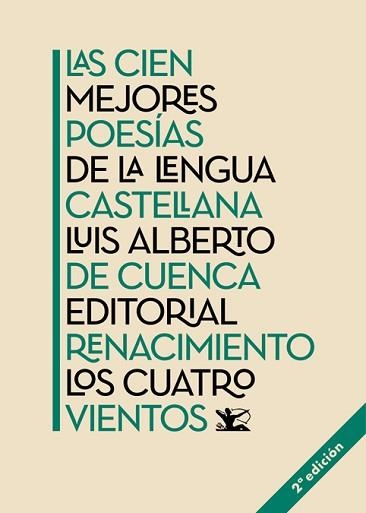 CIEN MEJORES POESÍAS DE LA LENGUA CASTELLANA, LAS | 9788417950637 | CUENCA, LUIS ALBERTO DE (ED) | Llibreria Aqualata | Comprar llibres en català i castellà online | Comprar llibres Igualada