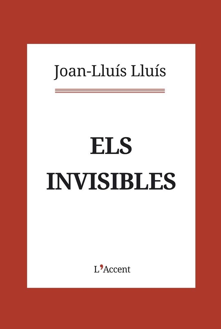 INVISIBLES, ELS | 9788416853403 | LLUÍS, JOAN-LLUÍS | Llibreria Aqualata | Comprar llibres en català i castellà online | Comprar llibres Igualada