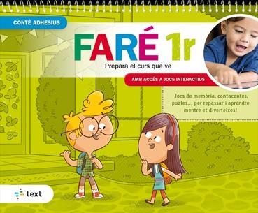 FARÉ 1R | 9788441233447 | FARRÉ PARÍS, ÀNGELS | Llibreria Aqualata | Comprar llibres en català i castellà online | Comprar llibres Igualada