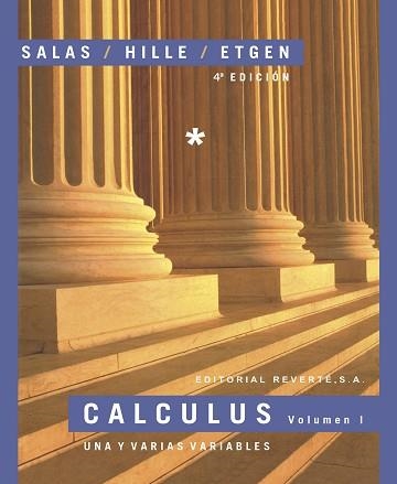 CALCULUS VOLUMEN I UNA Y VARIAS VARIABLES | 9788429151572 | SALAS / HILLE / ETGEN | Llibreria Aqualata | Comprar llibres en català i castellà online | Comprar llibres Igualada