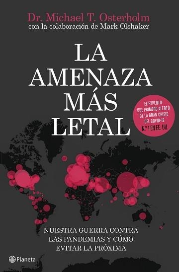 AMENAZA MÁS LETAL, LA | 9788408231493 | T. OSTERHOLM, MICHAEL | Llibreria Aqualata | Comprar llibres en català i castellà online | Comprar llibres Igualada