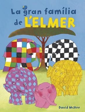 GRAN FAMÍLIA DE L'ELMER, LA | 9788448855376 | MCKEE, DAVID | Llibreria Aqualata | Comprar libros en catalán y castellano online | Comprar libros Igualada