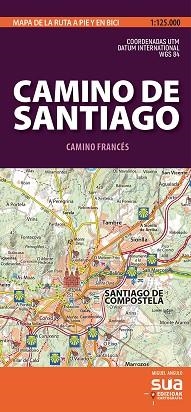 CAMINO DE SANTIAGO. CAMINO FRANCÉS (1:125 000) | 9788482167473 | ANGULO, MIGUEL | Llibreria Aqualata | Comprar llibres en català i castellà online | Comprar llibres Igualada