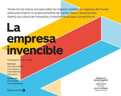 EMPRESA INVENCIBLE, LA | 9788416997374 | OSTERWALDER, ALEXANDER / PIGNEUR, IVES / SMITH, ALAN | Llibreria Aqualata | Comprar llibres en català i castellà online | Comprar llibres Igualada