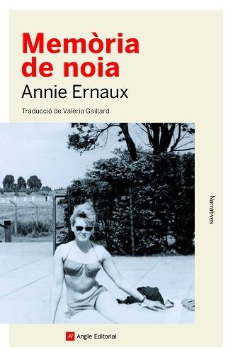 MEMÒRIA DE NOIA | 9788418197062 | ERNAUX, ANNIE | Llibreria Aqualata | Comprar llibres en català i castellà online | Comprar llibres Igualada