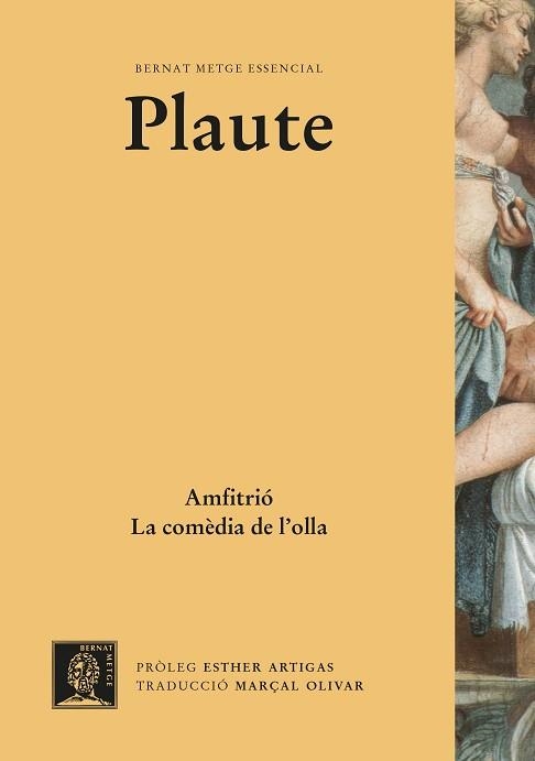 AMFITRIÓ / LA COMÈDIA DE L'OLLA. | 9788498593549 | PLAUTE | Llibreria Aqualata | Comprar libros en catalán y castellano online | Comprar libros Igualada