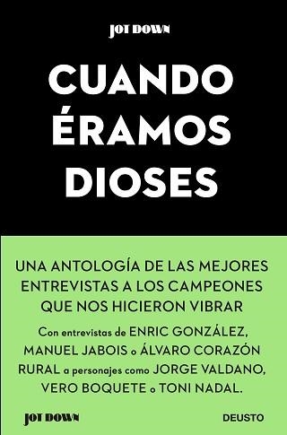 CUANDO ÉRAMOS DIOSES | 9788423431687 | AA. VV. | Llibreria Aqualata | Comprar llibres en català i castellà online | Comprar llibres Igualada