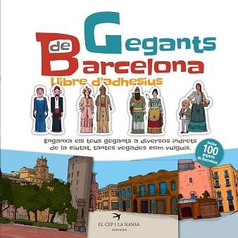 GEGANTS DE BARCELONA. LLIBRE D'ADHESIUS | 9788417756864 | JUANOLO | Llibreria Aqualata | Comprar libros en catalán y castellano online | Comprar libros Igualada