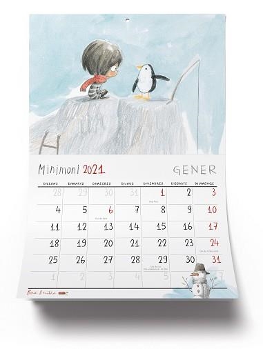 2021 CALENDARI MINIMONI | 9788417599874 | BONILLA RAYA, ROCIO | Llibreria Aqualata | Comprar llibres en català i castellà online | Comprar llibres Igualada