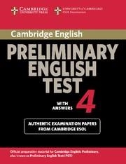 CAMBRIDGE PRELIMINARY ENGLISH TEST 4 STUDENT'S BOOK WITH ANS | 9780521755283 | Llibreria Aqualata | Comprar llibres en català i castellà online | Comprar llibres Igualada