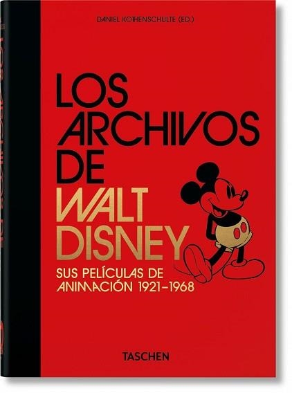 ARCHIVOS DE WALT DISNEY, LOS. SUS PELÍCULAS DE ANIMACIÓN. 40TH ANNIVERSARY EDITIO | 9783836580878 | KOTHENSCHULTE, DANIEL | Llibreria Aqualata | Comprar llibres en català i castellà online | Comprar llibres Igualada