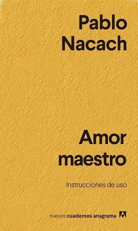 AMOR MAESTRO | 9788433916402 | NACACH, PABLO | Llibreria Aqualata | Comprar llibres en català i castellà online | Comprar llibres Igualada