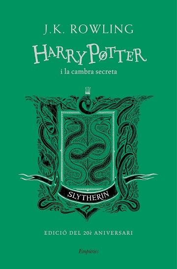 HARRY POTTER I LA CAMBRA SECRETA (SLYTHERIN) | 9788417879631 | ROWLING, J.K. | Llibreria Aqualata | Comprar libros en catalán y castellano online | Comprar libros Igualada