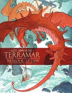 LIBROS DE TERRAMA, LOS.  EDICIÓN COMPLETA ILUSTRADA | 9788445008614 | LE GUIN, URSULA K. | Llibreria Aqualata | Comprar llibres en català i castellà online | Comprar llibres Igualada