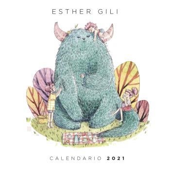 2021 CALENDARIO ESTHER GILI  | 9788467943184 | GILI BARRIONUEVO, ESTHER | Llibreria Aqualata | Comprar llibres en català i castellà online | Comprar llibres Igualada