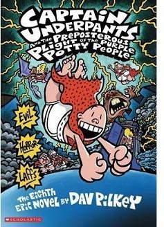 CAPTAIN UNDERPANTS AND THE PREPOSTEROUS PLIGHT OF THE PURPLE POTTY PEOPLE | 9780439376143 | PILKEY, DAV | Llibreria Aqualata | Comprar llibres en català i castellà online | Comprar llibres Igualada