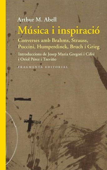 MÚSICA I INSPIRACIÓ | 9788417796402 | ABELL, ARTHUR M. | Llibreria Aqualata | Comprar llibres en català i castellà online | Comprar llibres Igualada