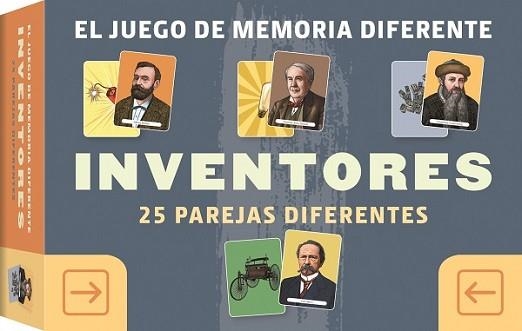 JUEGO DE MEMORIA DIFERENTE, EL. INVENTORES | 9789463594905 | AA.VV. | Llibreria Aqualata | Comprar llibres en català i castellà online | Comprar llibres Igualada