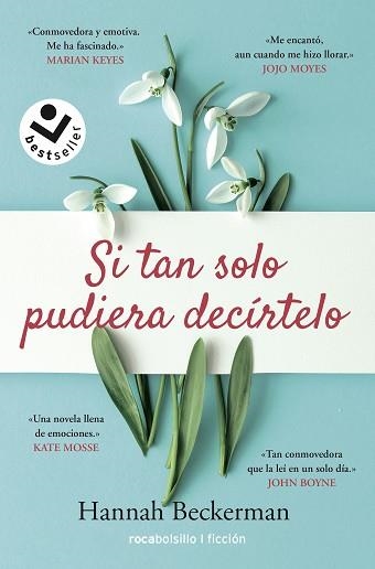 SI TAN SOLO PUDIERA DECÍRTELO | 9788417821296 | BECKERMAN, HANNAH | Llibreria Aqualata | Comprar llibres en català i castellà online | Comprar llibres Igualada