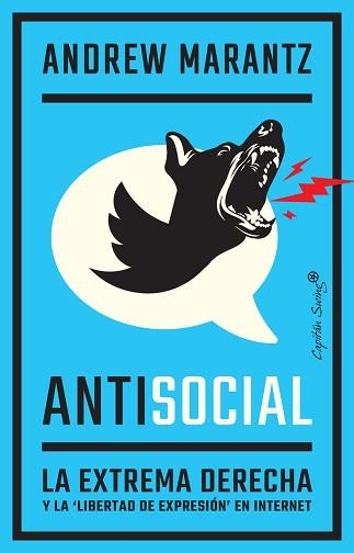 ANTISOCIAL | 9788412281712 | MARANTZ ANDREW | Llibreria Aqualata | Comprar llibres en català i castellà online | Comprar llibres Igualada