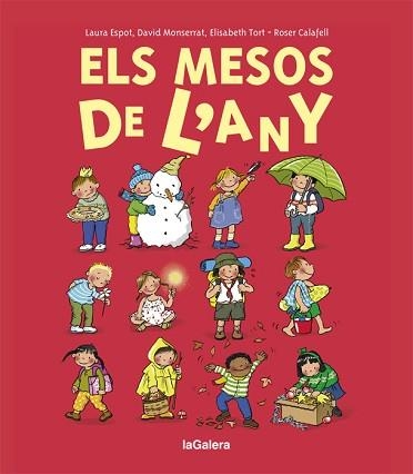 MESOS DE L'ANY, ELS | 9788424668198 | ESPOT, LAURA / MONSERRAT, DAVID / TORT, ELISABETH | Llibreria Aqualata | Comprar llibres en català i castellà online | Comprar llibres Igualada