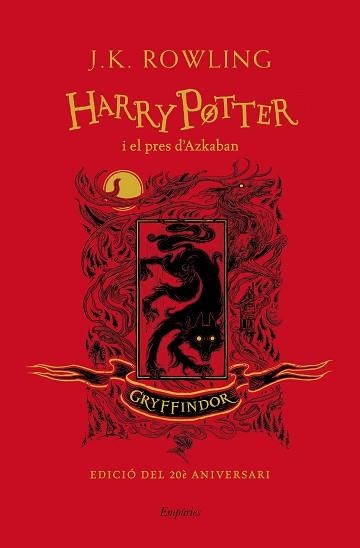 HARRY POTTER I EL PRES D'AZKABAN (GRYFFINDOR) | 9788417879693 | ROWLING, J.K. | Llibreria Aqualata | Comprar libros en catalán y castellano online | Comprar libros Igualada