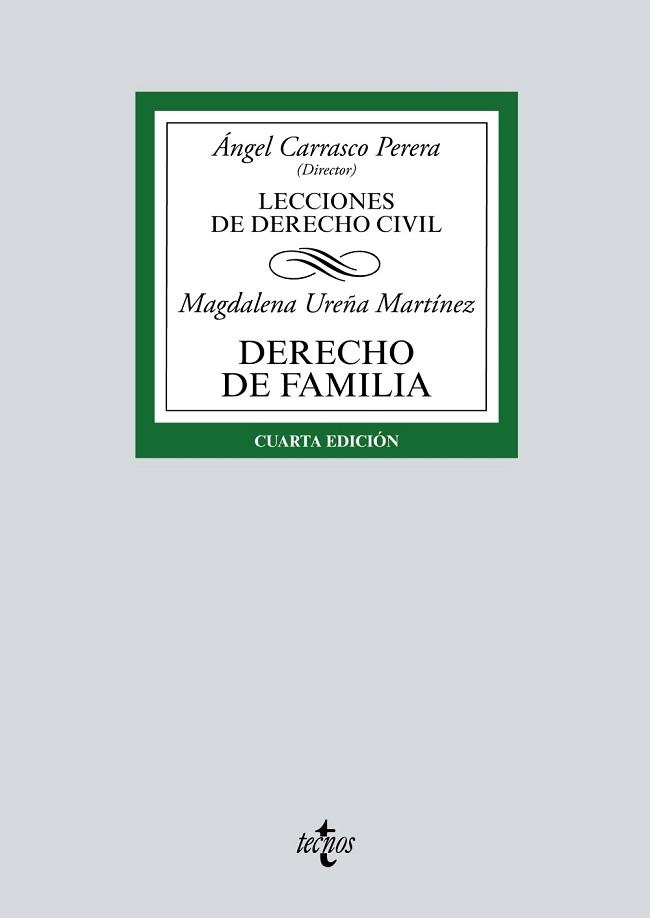 DERECHO DE FAMILIA | 9788430981205 | UREÑA MARTÍNEZ, MAGDALENA | Llibreria Aqualata | Comprar llibres en català i castellà online | Comprar llibres Igualada