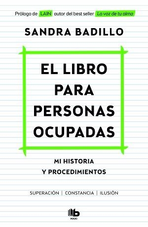 LIBRO PARA PERSONAS OCUPADAS, EL | 9788413142494 | BADILLO, SANDRA | Llibreria Aqualata | Comprar llibres en català i castellà online | Comprar llibres Igualada