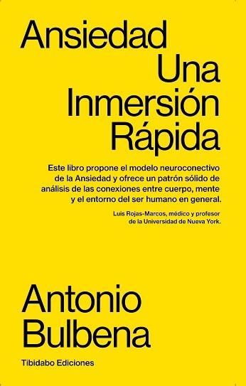 ANSIEDAD | 9788413478241 | BULBENA, ANTONIO | Llibreria Aqualata | Comprar llibres en català i castellà online | Comprar llibres Igualada