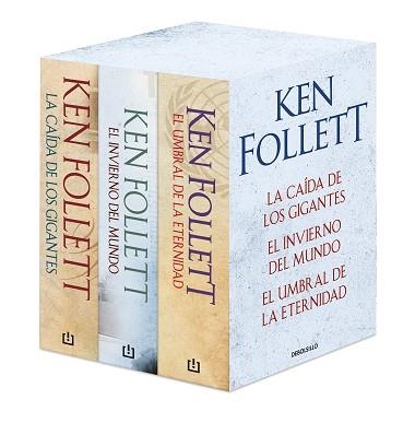 TRILOGÍA THE CENTURY (EDICIÓN PACK CON: LA CAÍDA DE LOS GIGANTES | EL INVIERNO D | 9788466356749 | FOLLETT, KEN | Llibreria Aqualata | Comprar llibres en català i castellà online | Comprar llibres Igualada