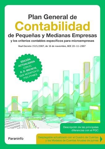 PLAN GENERAL DE CONTABILIDAD DE PEQUEÑAS Y MEDIANAS EMPRESAS 3.ª EDICIÓN 2017 | 9788428339919 | INSTITUTO DE CONTABILIDAD Y AUDITORÍA DE CUENTAS | Llibreria Aqualata | Comprar llibres en català i castellà online | Comprar llibres Igualada