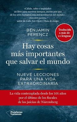 HAY COSAS MAS IMPORTANTES QUE SALVAR MUNDO  | 9788418582226 | FERENCZ, BENJAMIN | Llibreria Aqualata | Comprar llibres en català i castellà online | Comprar llibres Igualada