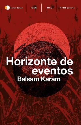 HORIZONTE DE EVENTOS | 9788499988603 | KARAM, BALSAM | Llibreria Aqualata | Comprar llibres en català i castellà online | Comprar llibres Igualada