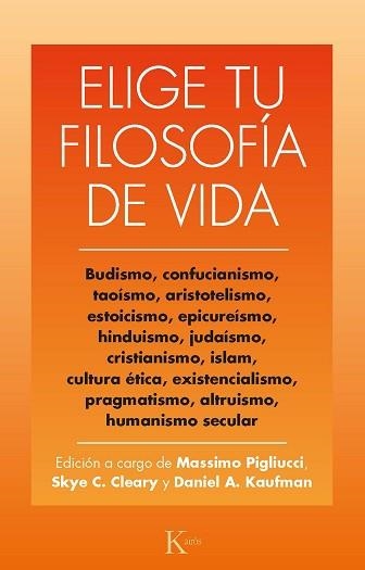 ELIGE TU FILOSOFÍA DE VIDA | 9788499888491 | Llibreria Aqualata | Comprar llibres en català i castellà online | Comprar llibres Igualada