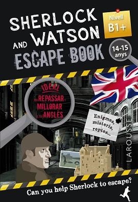 SHERLOCK & WATSON. ESCAPE BOOK PER REPASSAR ANGLÈS. 14-15 ANYS. NIVELL B1+ | 9788418473371 | SAINT-MARTIN, GILLES | Llibreria Aqualata | Comprar llibres en català i castellà online | Comprar llibres Igualada