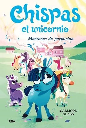 CHISPAS  EL UNICORNIO 2. MONTONES DE PURPURINA | 9788427222694 | GLASS, CALLIOPE | Llibreria Aqualata | Comprar llibres en català i castellà online | Comprar llibres Igualada