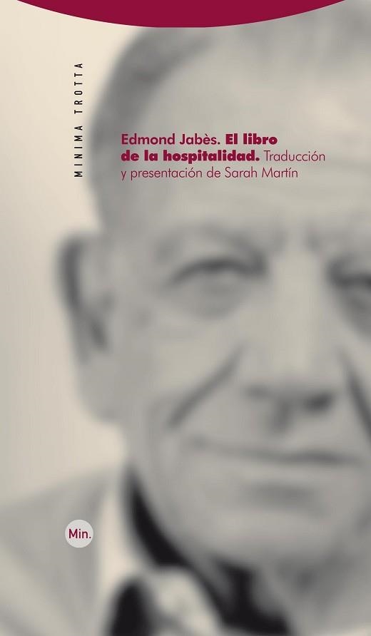 LIBRO DE LA HOSPITALIDAD, EL | 9788498794991 | JÀBES, EDMOND | Llibreria Aqualata | Comprar llibres en català i castellà online | Comprar llibres Igualada