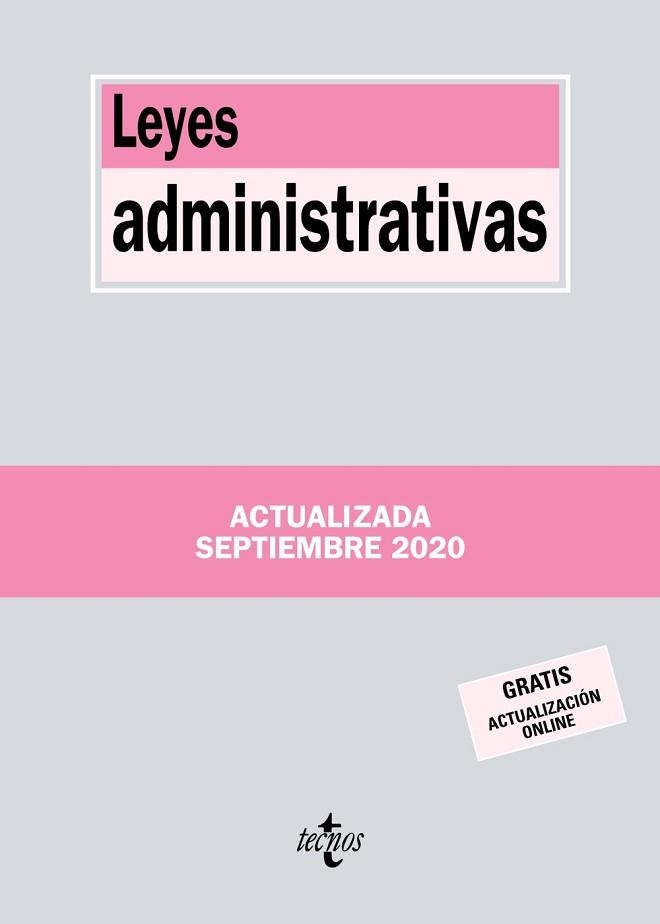 LEYES ADMINISTRATIVAS | 9788430980079 | EDITORIAL TECNOS | Llibreria Aqualata | Comprar llibres en català i castellà online | Comprar llibres Igualada