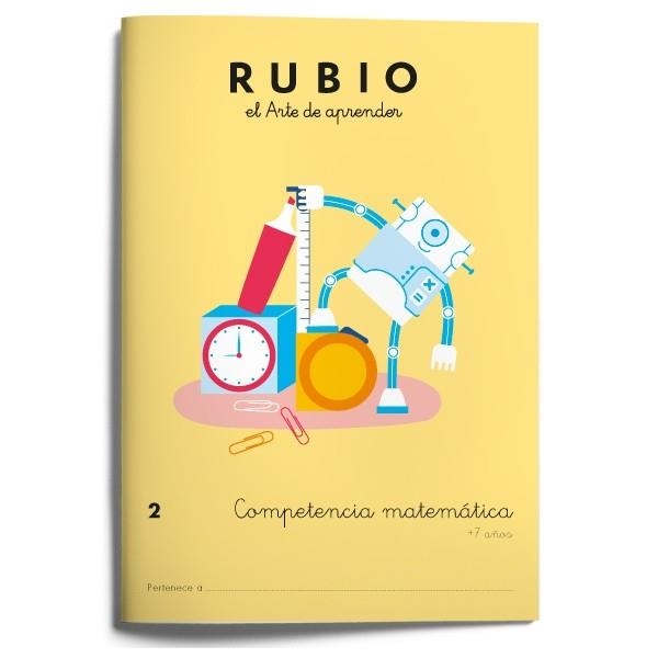 COMPETENCIA MATEMÁTICA RUBIO 2 | 9788416744114 | VARIOS AUTORES | Llibreria Aqualata | Comprar llibres en català i castellà online | Comprar llibres Igualada