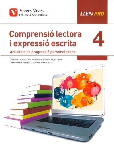 LLEN PRO 4 COMPRENSIO LECTORA I EXPRESSIO ESCRITA | 9788468245164 | BADIA PUJOL, JOAN/BAYERI BOVER, GEMMA/MARTIN MANZANO, MARIA CARMEN/MUMBRU LLAVINA, EULALIA/SERDA MAR | Llibreria Aqualata | Comprar llibres en català i castellà online | Comprar llibres Igualada