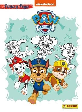 PAW PATROL. PINTA Y PEGA | 9788427872103 | NICKELODEON | Llibreria Aqualata | Comprar libros en catalán y castellano online | Comprar libros Igualada