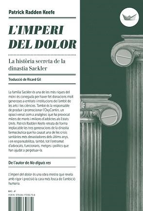 IMPERI DEL DOLOR, L' | 9788417339739 | KEEFE, PATRICK RADDEN | Llibreria Aqualata | Comprar llibres en català i castellà online | Comprar llibres Igualada