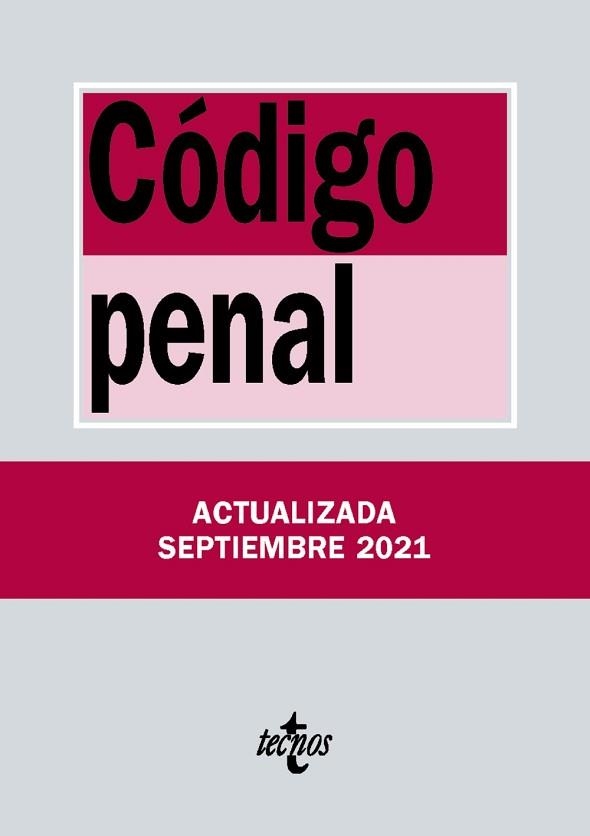 CÓDIGO PENAL - EDICIÓN 2021 | 9788430982691 | EDITORIAL TECNOS | Llibreria Aqualata | Comprar llibres en català i castellà online | Comprar llibres Igualada