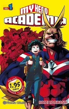 MY HERO ACADEMIA 1 (EDICIÓN 1,95) | 9788413414997 | HORIKOSHI, KOHEI | Llibreria Aqualata | Comprar llibres en català i castellà online | Comprar llibres Igualada